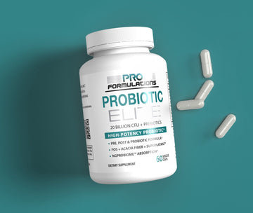 Probiotic Elite – High Potency Synbiotic with FOS + Supernatant - 30 Servings - Glucan Elite